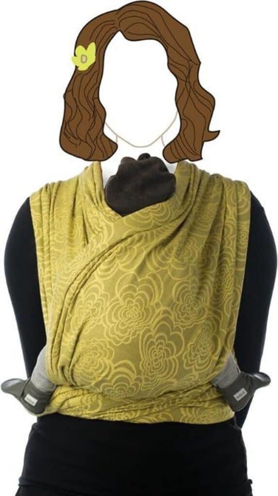 Babylonia baby carriers - BB-slen - Marigold - 560 cm