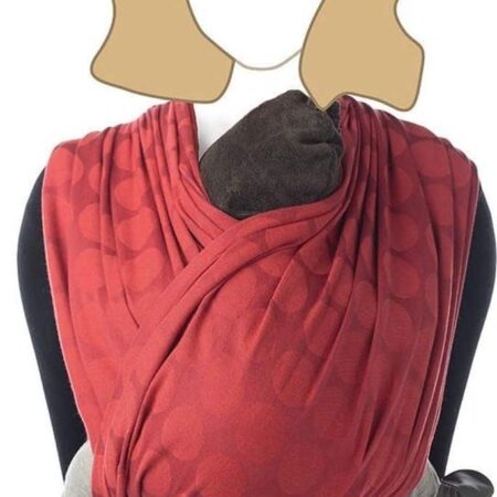 Babylonia baby carriers - BB-slen - Red chili - 460 cm