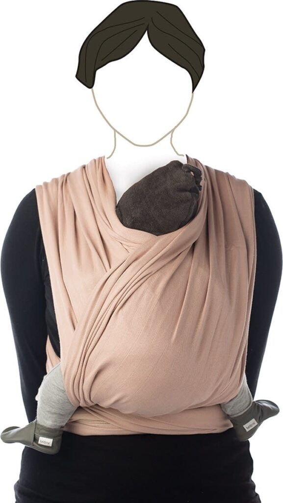 Babylonia baby carriers - BB-slen - Rose dust - 490 cm