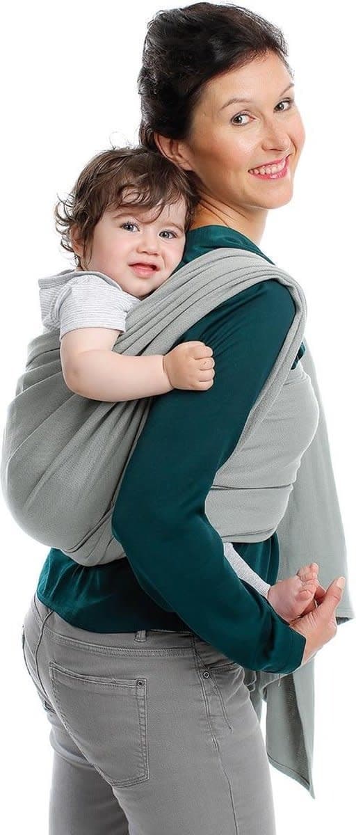 Babylonia baby carriers - BB-slen - Soft grey - 490 cm