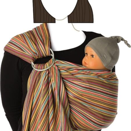 Babylonia baby carriers - BB-sling - Pineapple - padded