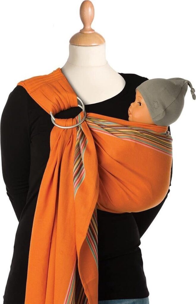 Babylonia baby carriers - BB-sling - Pumpkin - unpadded