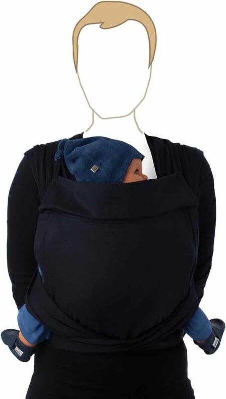 Babylonia baby carriers - BB-tai - Black beans - sizer