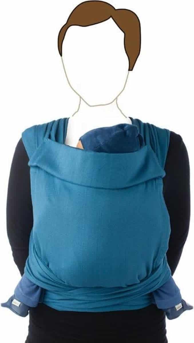 Babylonia baby carriers - BB-tai - Campanula blue - sizer
