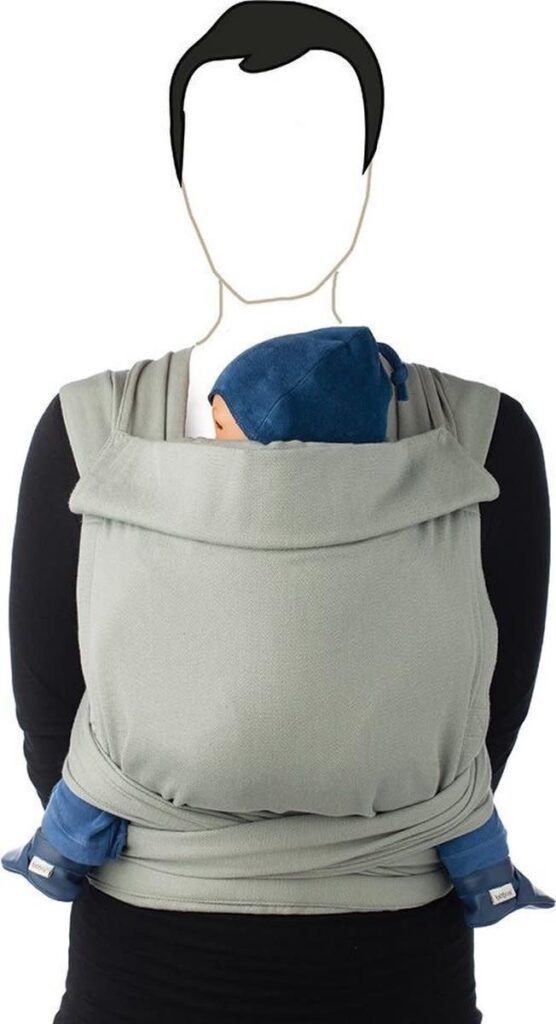Babylonia baby carriers - BB-tai - Soft grey - sizer