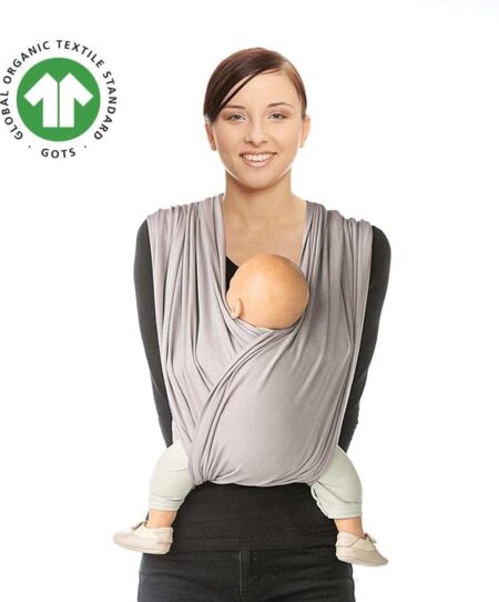 Babylonia baby carriers - Tri-Cotti - Silver cloud - L