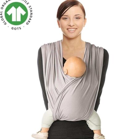 Babylonia baby carriers - Tri-Cotti - Silver cloud - S