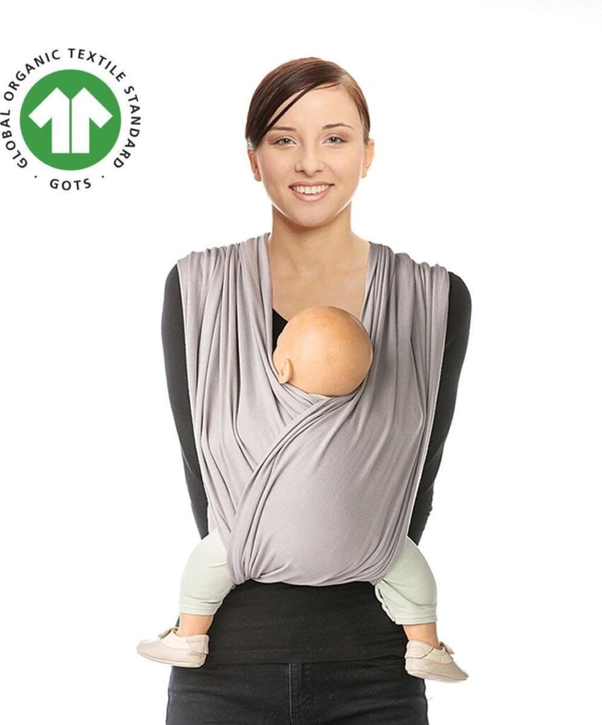Babylonia baby carriers - Tri-Cotti - Silver cloud - S