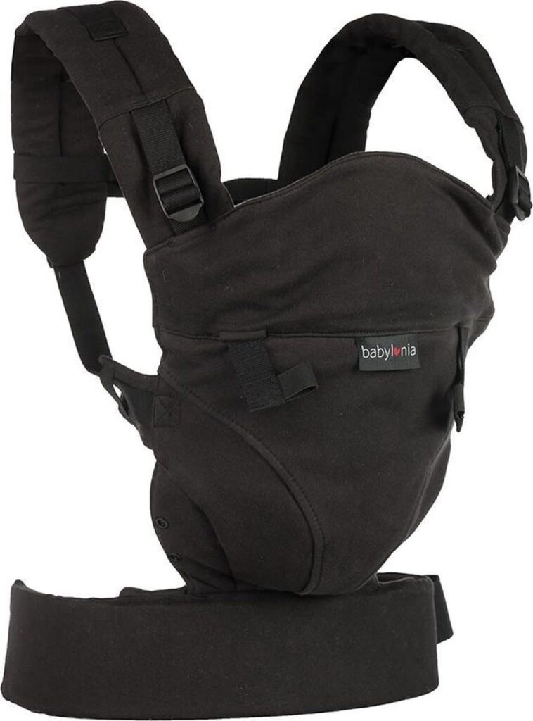 Babylonia baby carriers - Tricot-Click - Black - 1