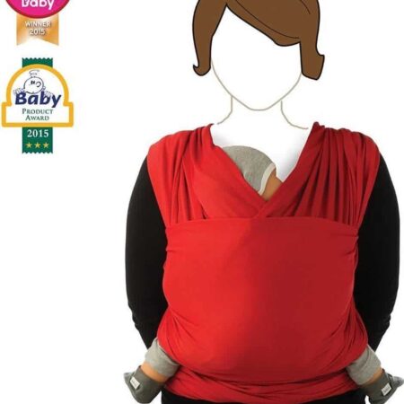 Babylonia baby carriers - Tricot-Slen Cool - Ribbon red - 1