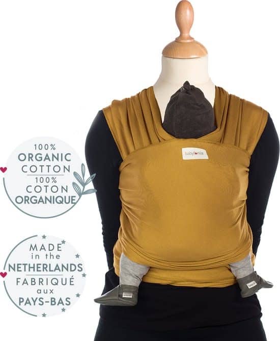 Babylonia baby carriers - Tricot-Slen Organic - Amber Gold - 1