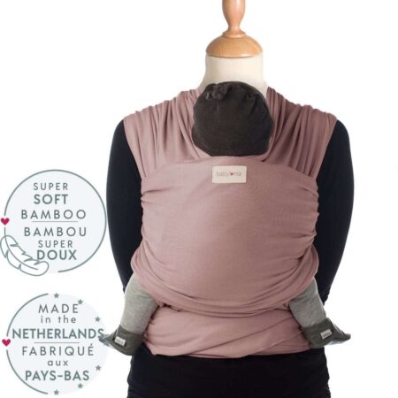 Babylonia baby carriers - Tricot-slen bamboo - Woodrose - 1