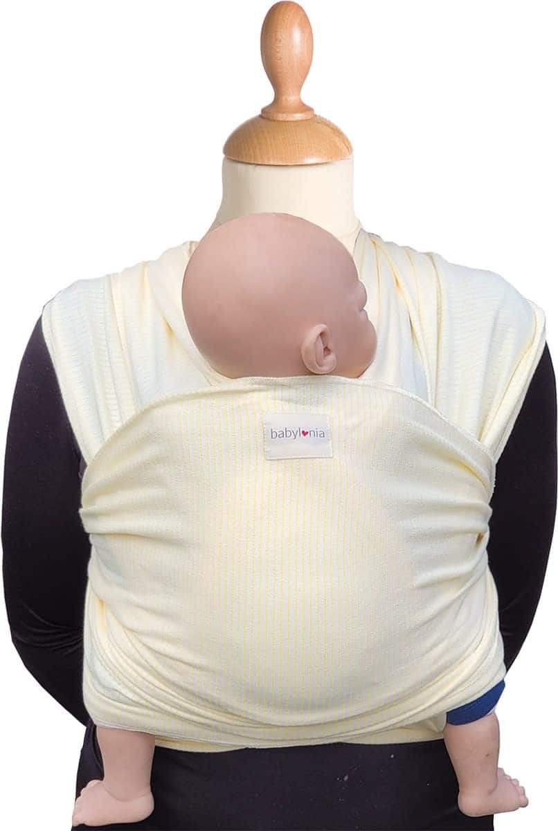 Babylonia baby carriers - Tricot-slen bamboo - Yellow Mellow - 1