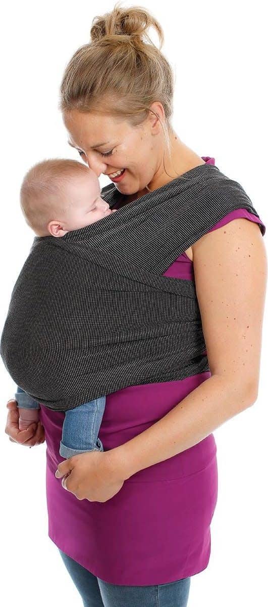 Babylonia baby carriers - Tricot-slen design - Black stipple (black with white stippel - 1
