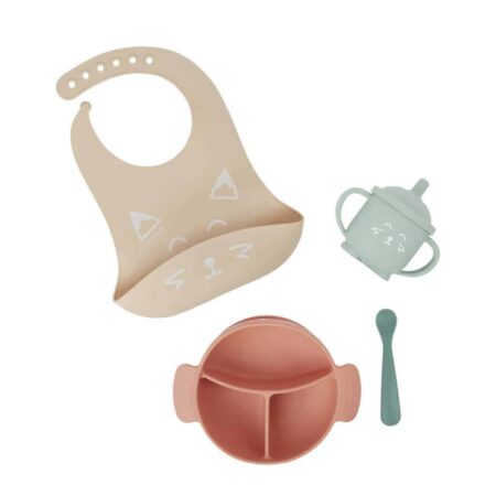 Babymoov - LEARN'ISY vosje (kom + lepel + slabbetje + kopje sil)