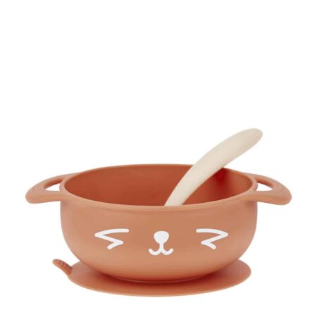 Babymoov - TAST'ISY Silicone kit kommetje en lepel Vos