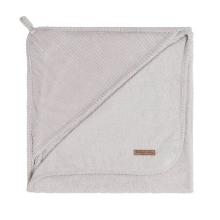 Baby's Only - Badcape Sense kiezelgrijs - 75x85