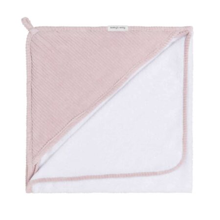 Baby's Only - Badcape Sense oud roze - 75x85