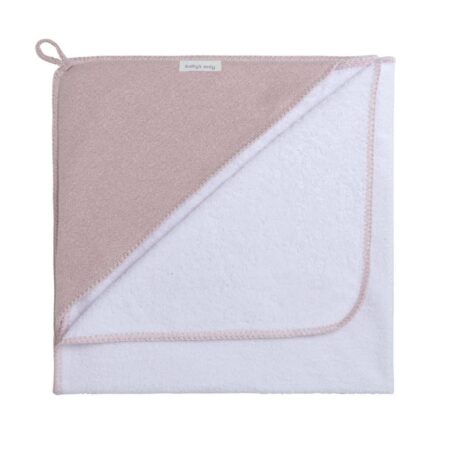 Baby's Only - Badcape Sparkle zilver-roze mÃªlee - 75x85