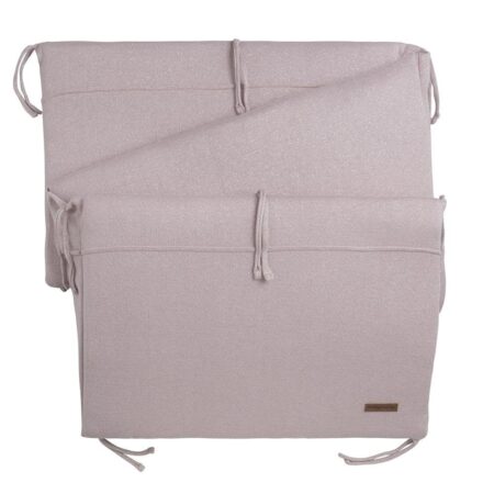 Baby's Only - Bedbumper Sparkle zilver-roze mÃªlee