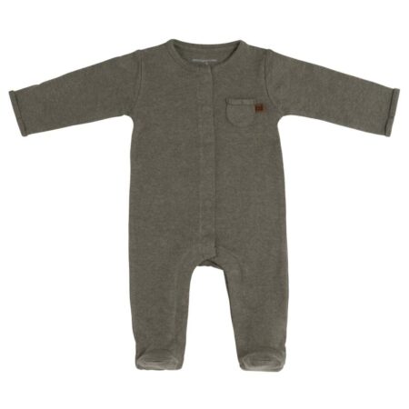Baby's Only - Boxpakje met voetjes Melange khaki - 62