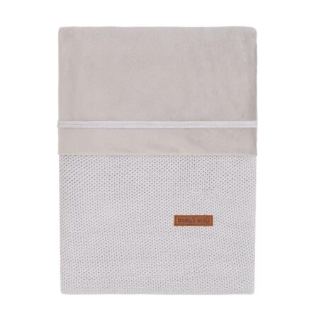 Baby's Only - Dekbedovertrek Classic zilvergrijs - 100x135