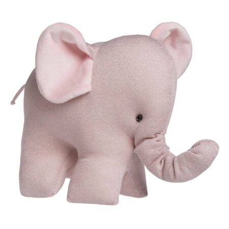 Baby's Only - Knuffelolifant Sparkle zilver-roze mÃªlee
