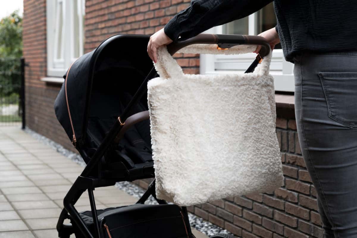 Baby's Only - Mom bag Snow wolwit - met etui