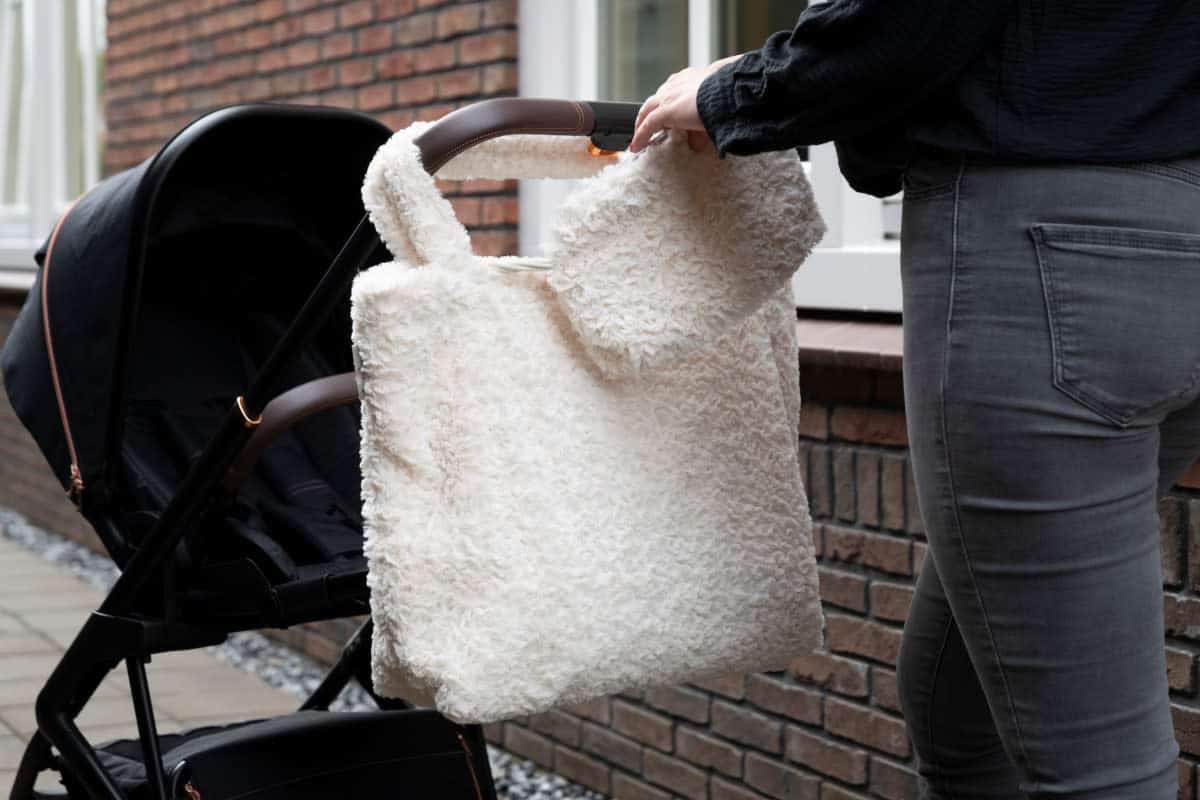 Baby's Only - Mom bag Snow wolwit - met etui