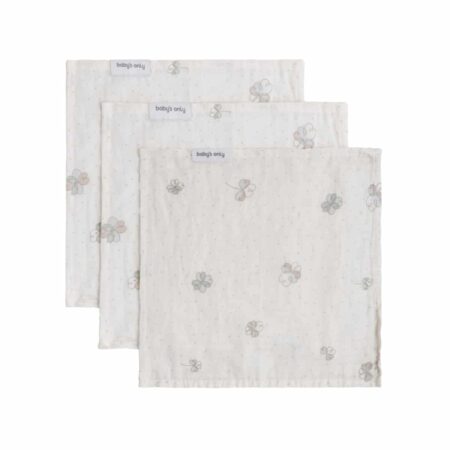 Baby's Only - Monddoekje Tender clover - 30x30 - 3-pack