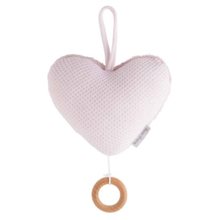 Baby's Only - Muziekdoos hart Classic roze
