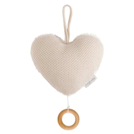 Baby's Only - Muziekdoos hart Classic zand