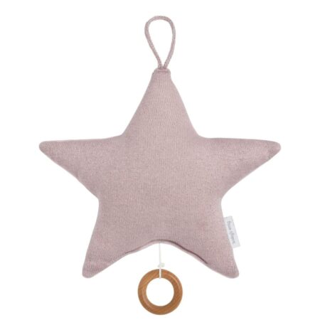 Baby's Only - Muziekdoos ster Sparkle zilver-roze mÃªlee