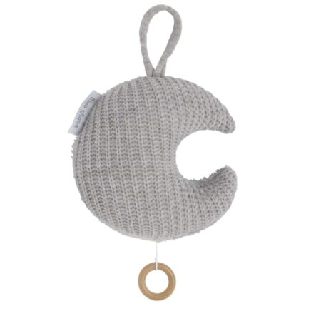 Baby's Only - Muziekdoosje maan Hope dusty grey