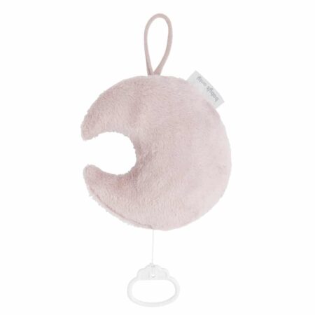 Baby's Only - Muziekdoosje maan Sky oud roze