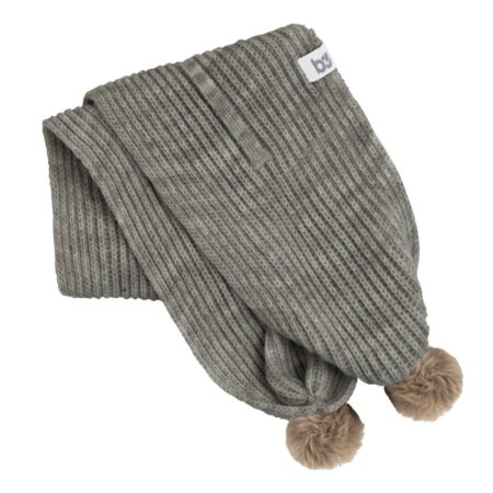 Baby's Only - Overslagsjaaltje met pompon Cool urban green