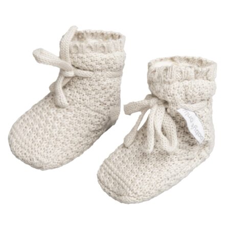 Baby's Only - Slofjes teddy Willow warm linen