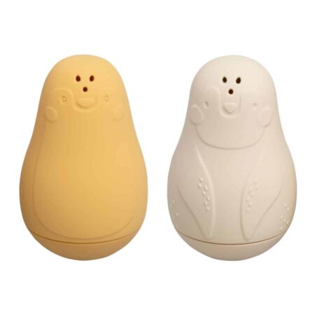Baby's Only - Spuitfiguur pinguÃ¯ns oker/warm linen - 2-pack