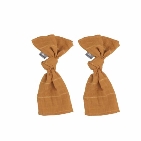 Baby's Only - Swaddle Sparkling oker - 65x65 - 2-pack