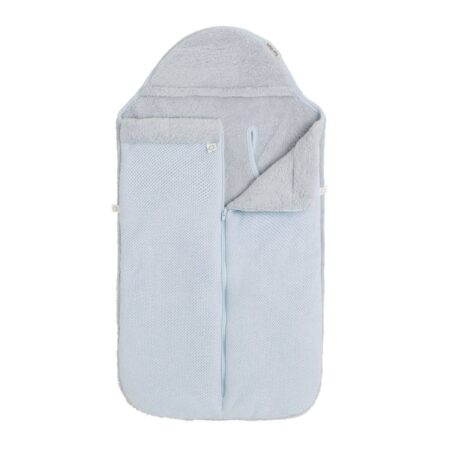 Baby's Only - Voetenzak autostoel 0+ Classic poederblauw