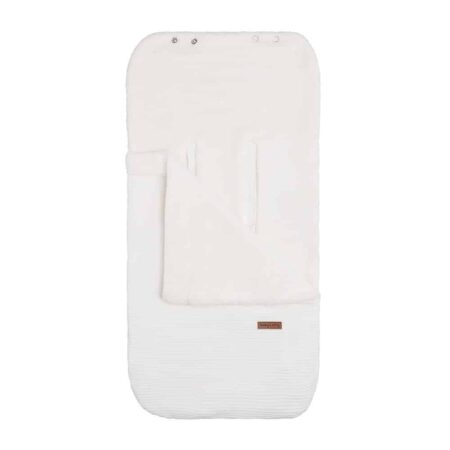 Baby's Only - Voetenzak autostoel 0+ Sense wit