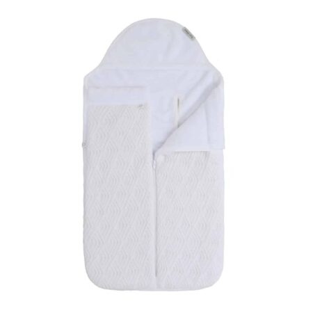 Baby's Only - Voetenzak autostoel 0+ Sierra wolwit