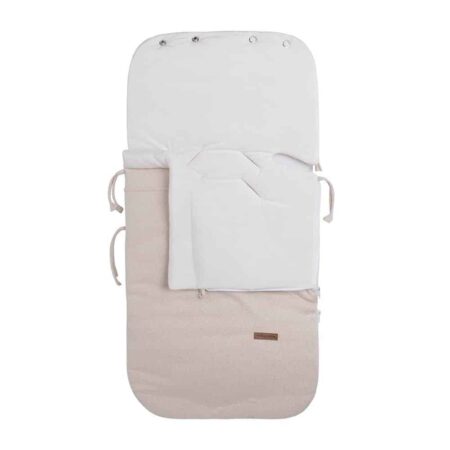 Baby's Only - Voetenzak autostoel 0+ Sparkle goud-ivoor mÃªlee