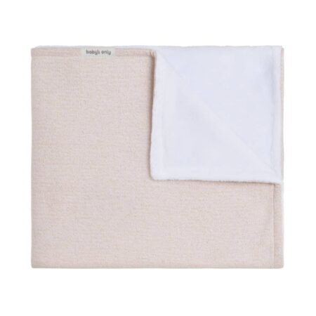 Baby's Only - Wiegdeken teddy Sparkle goud-ivoor mÃªlee