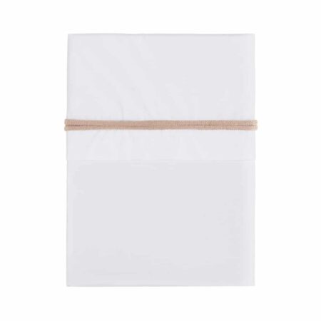 Baby's Only - Wieglaken gebreide bies tuscany/wit