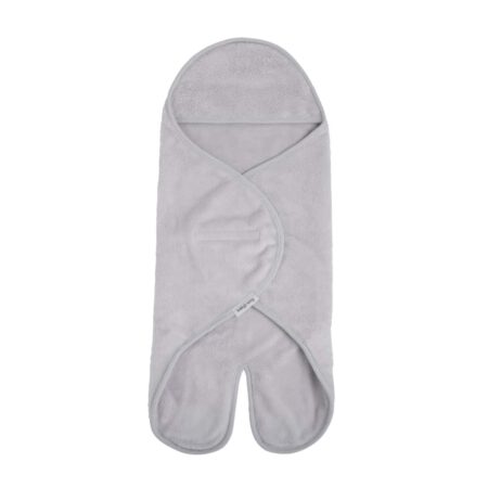 Baby's Only - Wikkeldeken met voetjes Cozy dusty grey