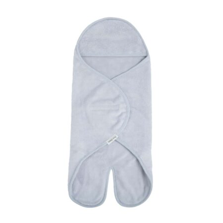 Baby's Only - Wikkeldeken met voetjes Cozy misty blue