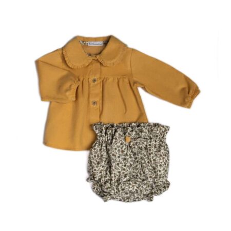 Barcellino - Blouse met Bloomer - Oker