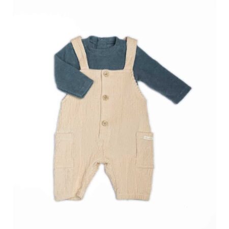 Barcellino - Salopette Corduroy - Latte