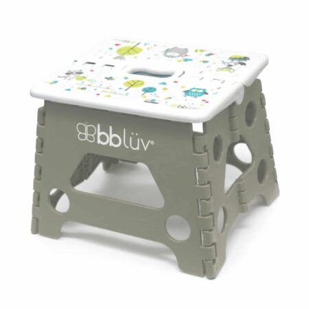 Bblüv - Stëp - Folding Step Stool - Grey